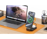 Silver Monkey Alu MagCharger Qi2 3in1 czarna - 1328385 - zdjęcie 13